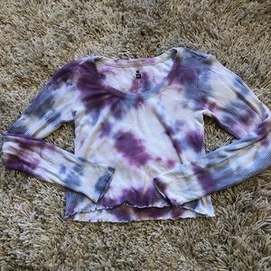 PACSUN me to we tye dye crop top